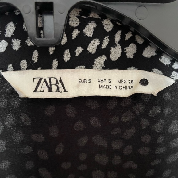 Zara Print Shirt Dress - Picture 8 of 13